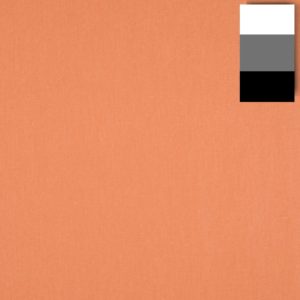 Stoffhintergrund lachs/orange 2,85x6m