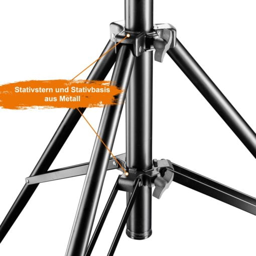 Lampenstativ AIR 380 deluxe 123-380cm