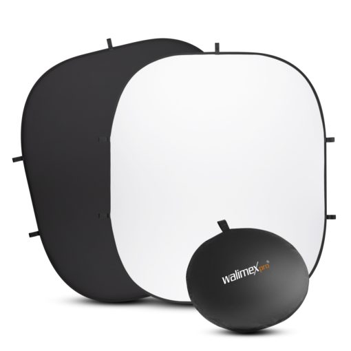 <span class="marke">walimex pro </span>2in1 Falthintergrund schwarz/weiß – Bild 6