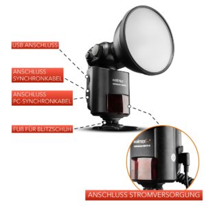Light Shooter 360 + Power Porta TTL für Nikon