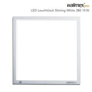 LED-Leuchttisch Shining White 38x38cm 15W