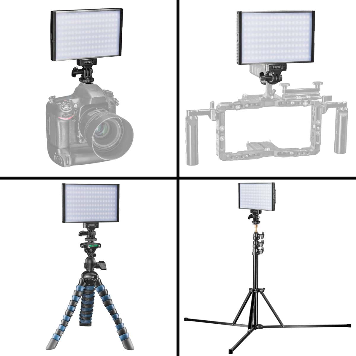 LED Niova 150 BiColor mit Akku & Ladegerät