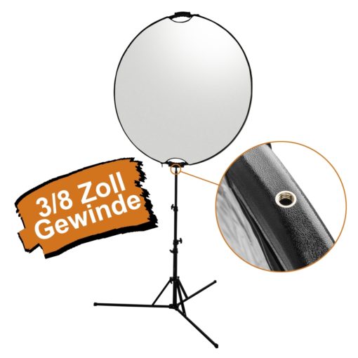 5in1 Faltreflektor mit Griff ø80cm