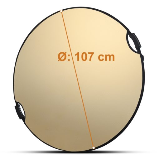 5in1 Faltreflektor mit Griff ø107cm