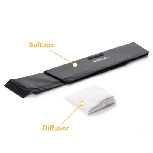 Softbox für Flex LED 1000 Tiefe 10cm