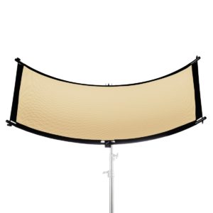 3in1 Halfpipe 150x60cm silber, wavy, weiß