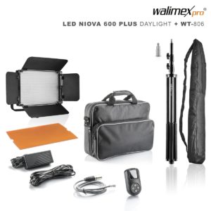 LED Niova 600 PLUS mit Stativ Daylight