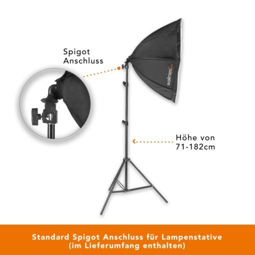 <span class="marke">walimex pro </span>LED 60W Octagon ø65cm Set 1 – Bild 2