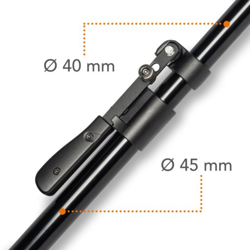 Autopole mit Superklemme 2,20-3,80m