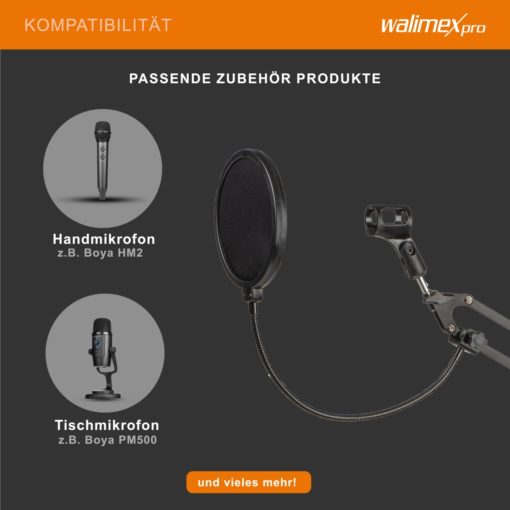 walimex pro Table Top Mikrofonarm