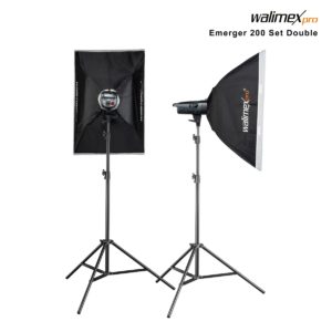 walimex pro Emerger 200 Set Double Studioblitz
