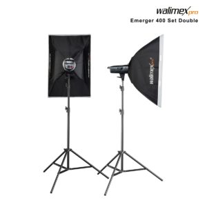 walimex pro Emerger 400 Set Double Studioblitz