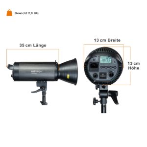 walimex pro Stager 400 HSS Set Double Studioblitz