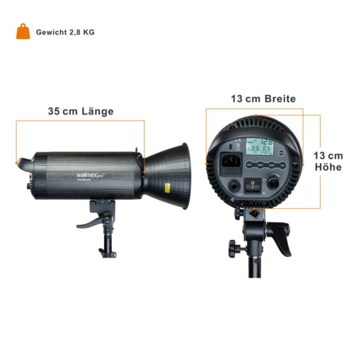 walimex pro Stager 400 HSS Set Double Studioblitz