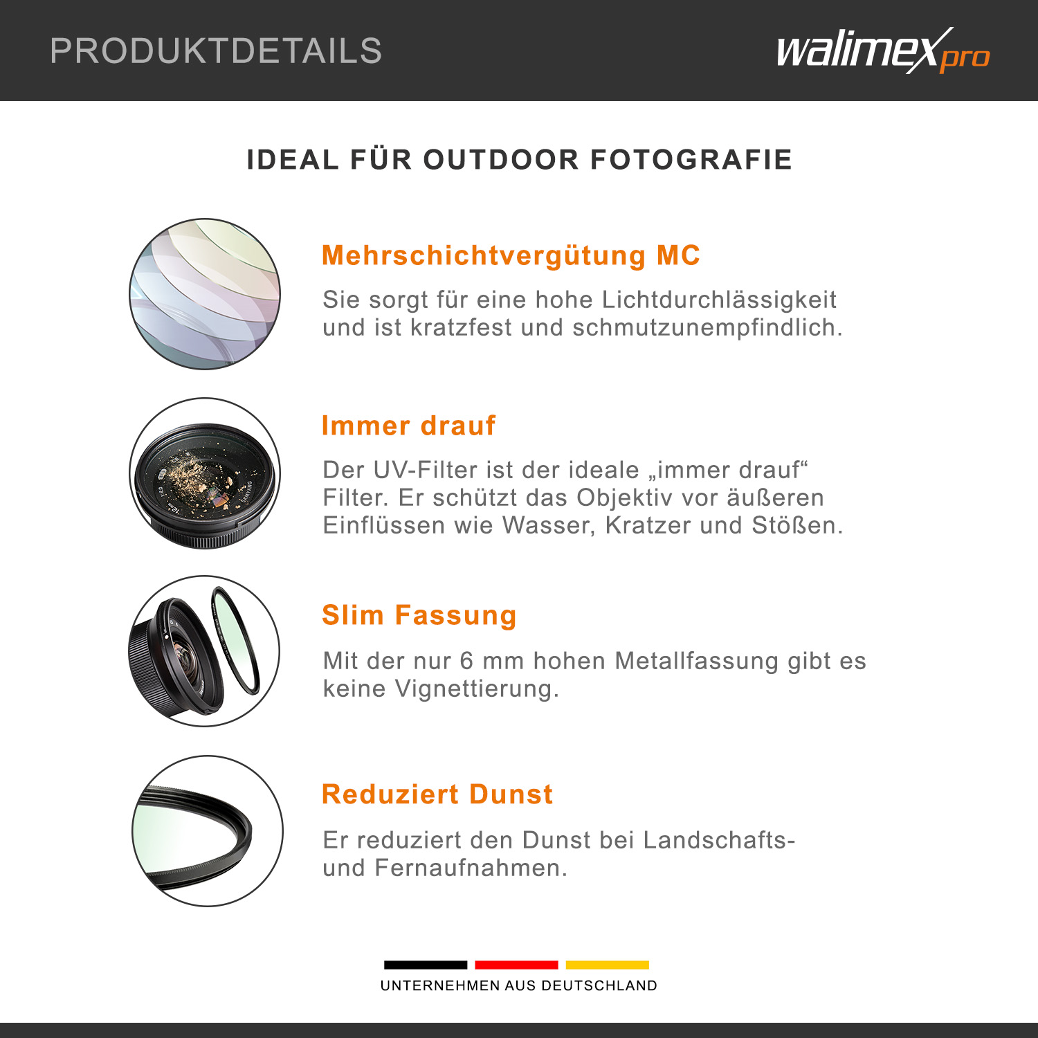 <span class="marke">walimex pro </span>UV-Filter slim, MC – Bild 3