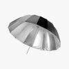 walimex pro® Parabol Reflexschirm schwarz/silber