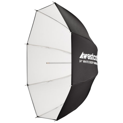 Parabolschirm ø61cm weiß