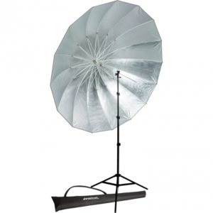 Parabolschirm ø220cm silber/Durchlicht