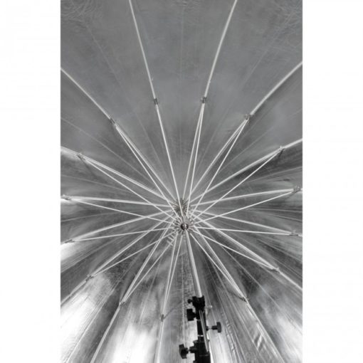 Parabolschirm ø220cm silber/Durchlicht
